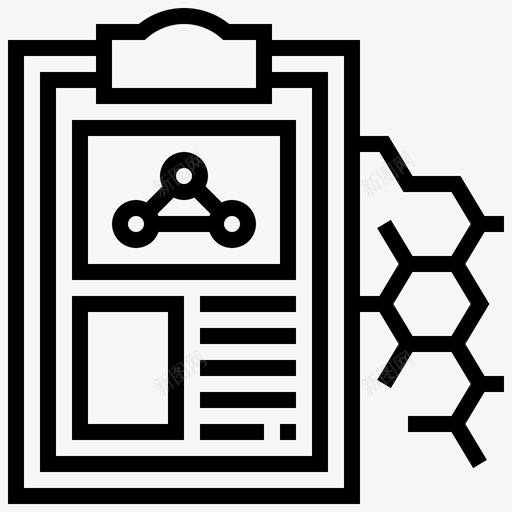 研究生物化学生物学图标svg_新图网 https://ixintu.com 化学 生化医疗 生物化学 生物学 研究 科学