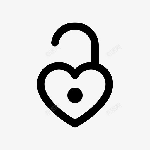 解开爱2月14日心图标svg_新图网 https://ixintu.com 2月14日 心 解开爱