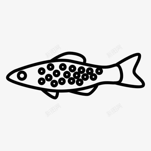 鱼食物海图标svg_新图网 https://ixintu.com 海 食物 鱼