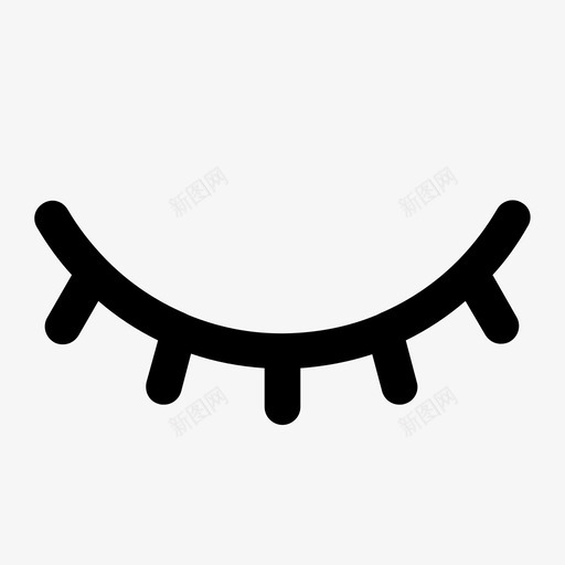 闭上眼睛瞎了眨眼图标svg_新图网 https://ixintu.com 盖上 眨眼 瞎了 藏起来 闭上 闭上眼睛