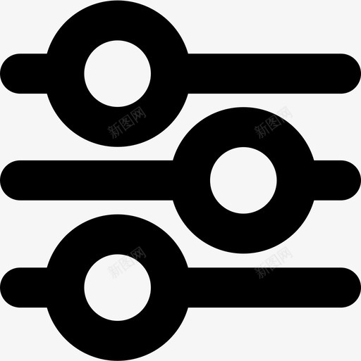 均衡器设置用户界面过滤器设置图标svg_新图网 https://ixintu.com 均衡器设置 用户界面 过滤器设置