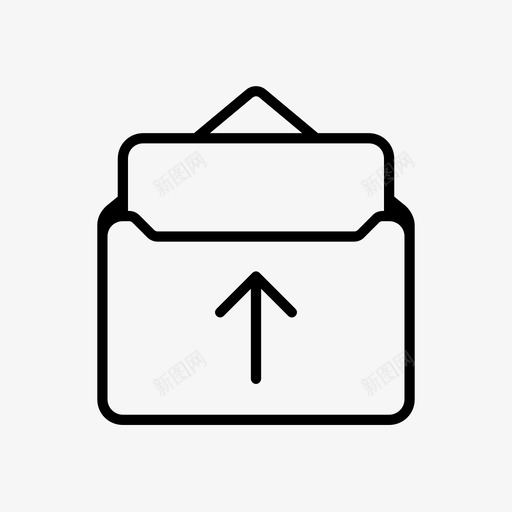 发送邮件文档文件图标svg_新图网 https://ixintu.com 上载 上载文件 发送邮件 文件 文件夹 文档 用户界面