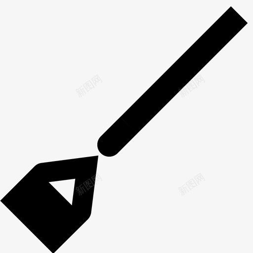 锄头农场园艺图标svg_新图网 https://ixintu.com 农场 园艺 工具 美味的花园工具 耕作 锄头