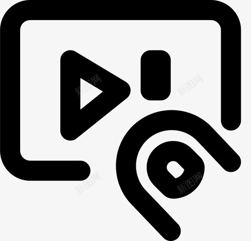 向前手指手势图标svg_新图网 https://ixintu.com smashicons手势2md大纲 交互 向前 手 手势 手指
