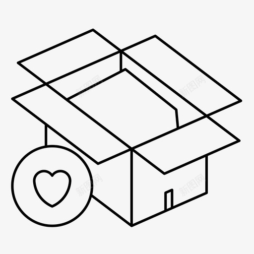 移动盒子添加到列表送货图标svg_新图网 https://ixintu.com 最喜欢的订单 添加到列表 爱储存 爱购物 盒子 移动盒子 送货