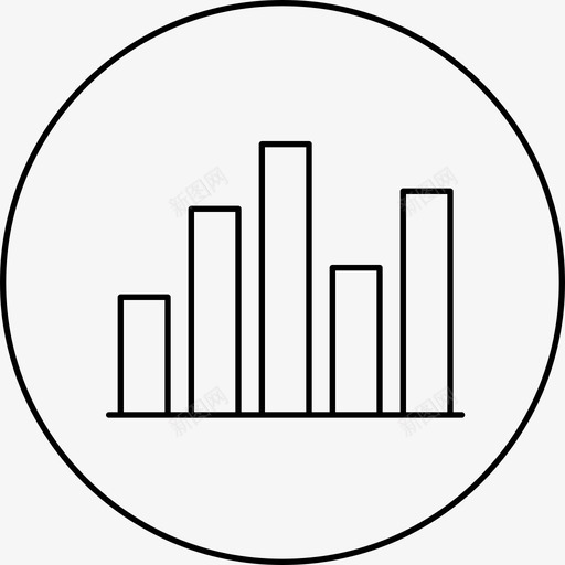 图表向下信息图图标svg_新图网 https://ixintu.com 信息图 信息图元素 向上 向下 图表