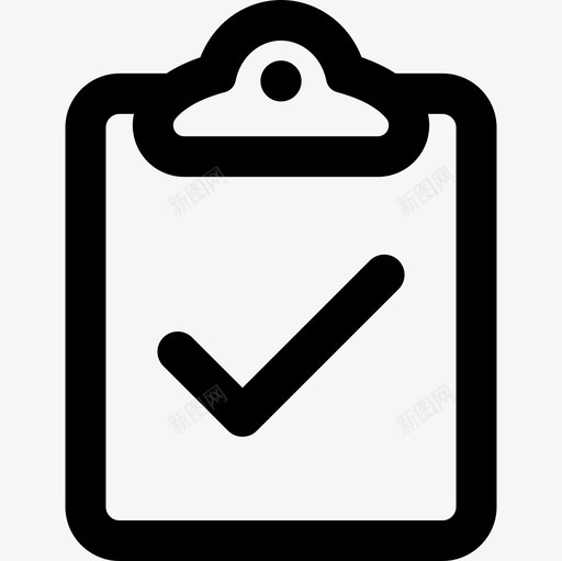 剪贴板验证概述符号接口通用接口图标svg_新图网 https://ixintu.com 剪贴板验证概述符号 接口 通用接口