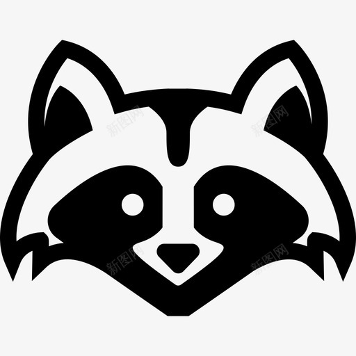 臭鼬的额头动物有趣的动物图标svg_新图网 https://ixintu.com 动物 有趣的动物 臭鼬的额头