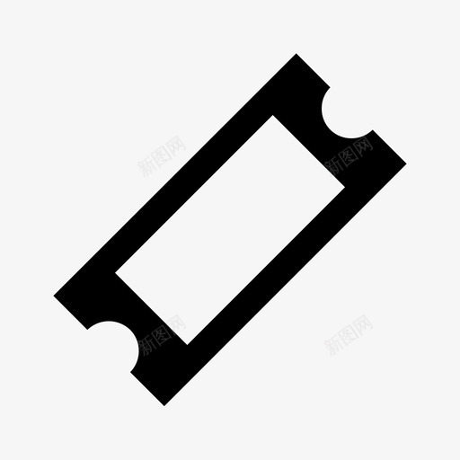 票电影院音乐会图标svg_新图网 https://ixintu.com 优惠券 电影院 票 音乐会