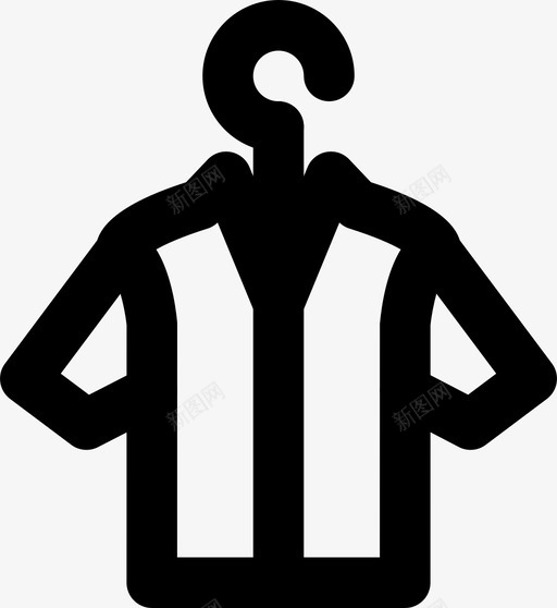 衬衫衣服时尚图标svg_新图网 https://ixintu.com 帅哥男装md大纲 时尚 男士 衣服 衬衫