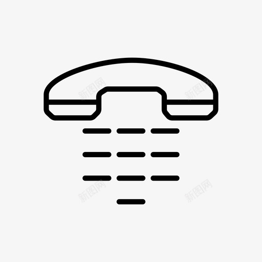 电话数字广告电话号码图标svg_新图网 https://ixintu.com 数字广告 电话 电话号码 电话线
