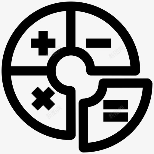 计算器计数数字计算器图标svg_新图网 https://ixintu.com 工具 数字计算器 比率 计数 计算器