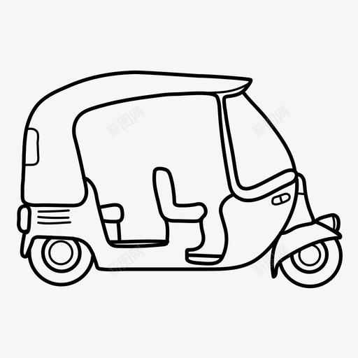 三轮车里克肖崔肖图标svg_新图网 https://ixintu.com 三轮车 崔肖 里克肖
