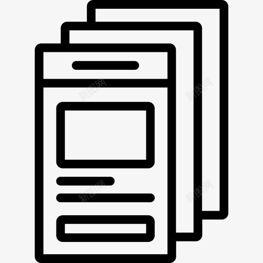 用户界面应用程序可用性图标svg_新图网 https://ixintu.com 可用性 应用程序设计 用户体验 用户界面