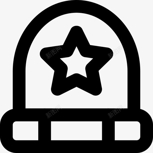 beanie配件帽子图标svg_新图网 https://ixintu.com beanie smashicons男士配件md大纲 冬季 帽子 时尚 男士 配件