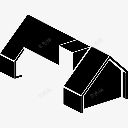 房子建筑房屋图标svg_新图网 https://ixintu.com 建筑 房子 房屋