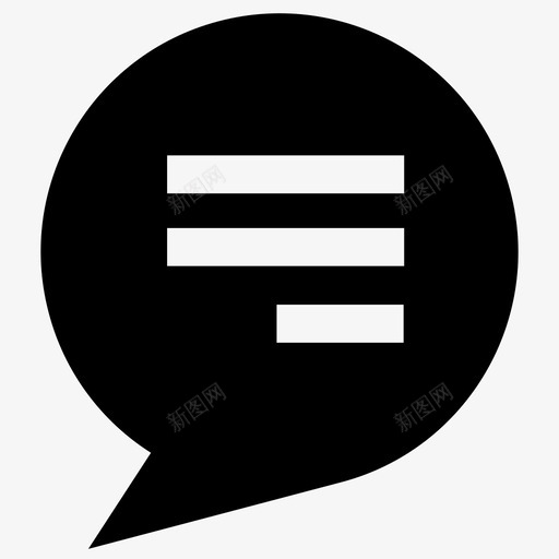 评论演讲泡沫谈话图标svg_新图网 https://ixintu.com 演讲泡沫 评论 谈话