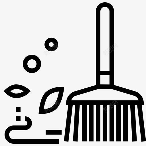 扫帚清洁器清洁图标svg_新图网 https://ixintu.com 扫帚 清洁 清洁器 清洗 维修