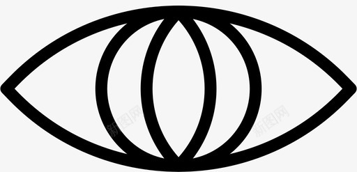 眼睛动物形象图标svg_新图网 https://ixintu.com 动物形象 眼睛