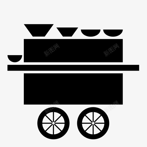 食品车生活方式当地图标svg_新图网 https://ixintu.com 埃及 小贩 当地 生活方式 街头食品 食品车