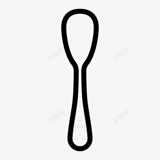 甜点勺餐具盘子图标svg_新图网 https://ixintu.com 吃的 甜点勺 盘子 美味的菜肴 餐具