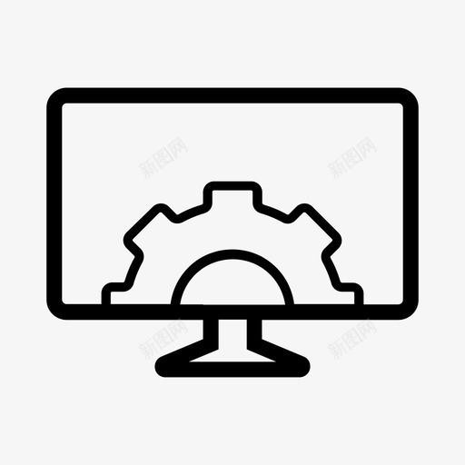 网站开发网页开发配置图标svg_新图网 https://ixintu.com 工作 建设 搜索引擎优化元素 网站开发 网页开发 配置