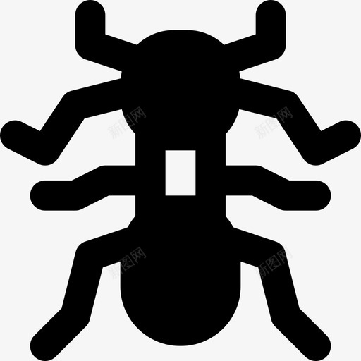 火蚁虫子昆虫图标svg_新图网 https://ixintu.com 昆虫 火蚁 粉碎图标虫子昆虫md固体 自然 虫子