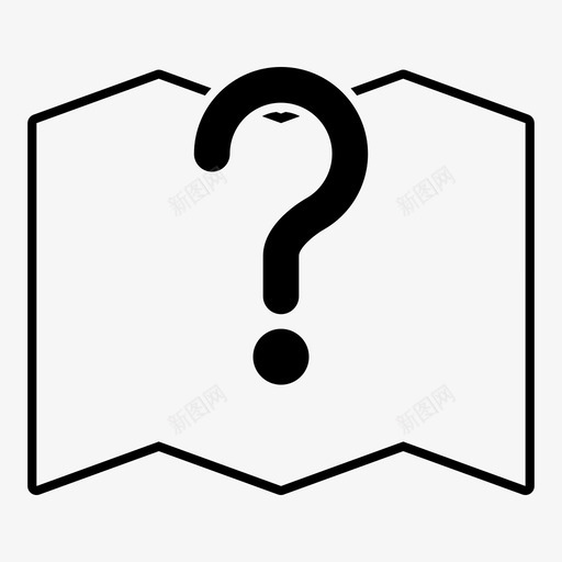 任务位置地图图标svg_新图网 https://ixintu.com 任务 位置 地图 开放 旅行 视野