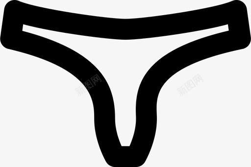 内裤衣服时尚图标svg_新图网 https://ixintu.com 内裤 女人 时尚 漂亮女人衣服md大纲 衣服