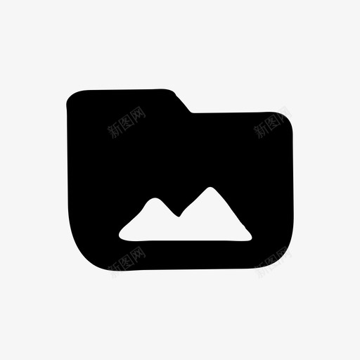 文件夹图像手绘草图图标svg_新图网 https://ixintu.com 手绘 手绘材料设计图标 文件夹图像 草图