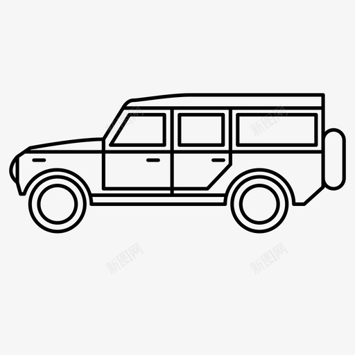 defender汽车路虎图标svg_新图网 https://ixintu.com defender defender系列 汽车 路虎 车辆