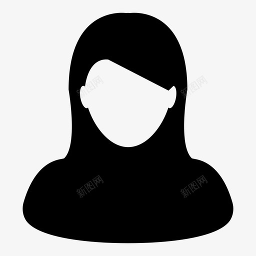 女性化身企业图标svg_新图网 https://ixintu.com 个人 个人资料 企业 化身 化身向量图标 女孩 女性 用户