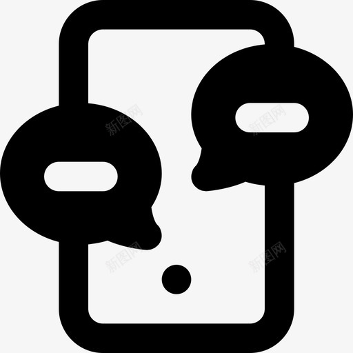 电话通话通讯功能图标svg_新图网 https://ixintu.com smashicons手机功能mdsolid 功能 手机 电话通话 通讯