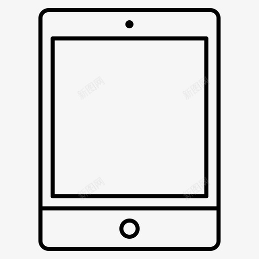 平板电脑设备ipad图标svg_新图网 https://ixintu.com ipad 平板电脑 设备 设备响应式网络概要