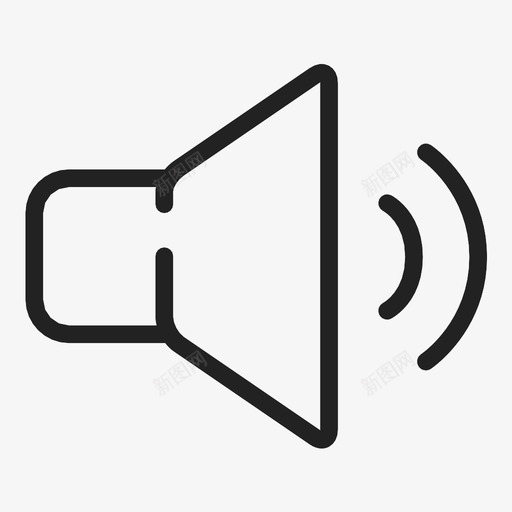 扬声器音乐静音图标svg_新图网 https://ixintu.com 声音 扬声器 静音 音乐 音量