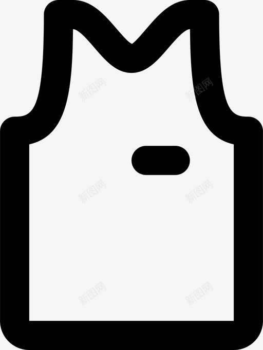 运动衫服装时尚图标svg_新图网 https://ixintu.com smashicons男装md大纲 时尚 服装 男士 运动衫