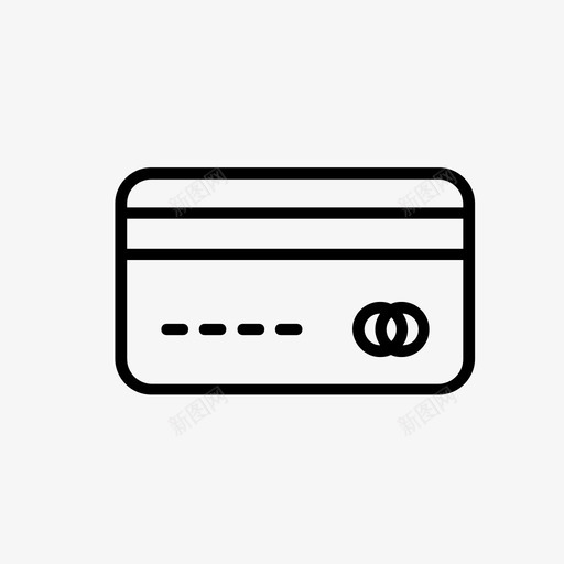 信用卡银行钱图标svg_新图网 https://ixintu.com 信用卡 钱 银行