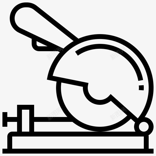 人字锯可调施工图标svg_新图网 https://ixintu.com 人字锯 切割 可调 工具 施工 施工工具 设备