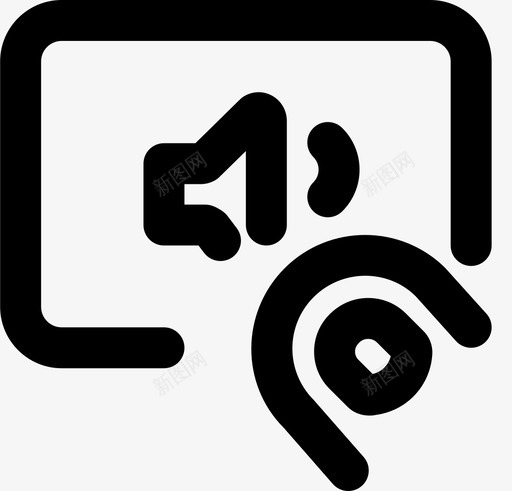 低音量手指手势图标svg_新图网 https://ixintu.com smashicons手势2md轮廓 低音量 手 手势 手指
