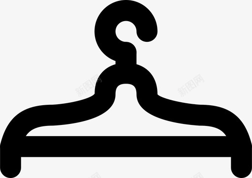 衣架配饰时尚图标svg_新图网 https://ixintu.com 女士 时尚 时尚女装配件md大纲 衣架 配饰