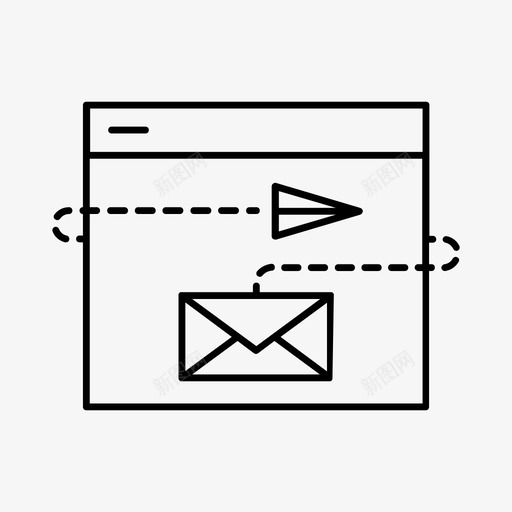 电子邮件营销活动电子邮件图标svg_新图网 https://ixintu.com 搜索引擎优化营销ii 时事通讯 活动 电子邮件 电子邮件营销