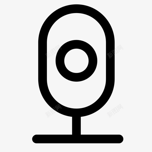 麦克风音频收音机图标svg_新图网 https://ixintu.com 声音 扬声器 技术 收音机 音频 麦克风