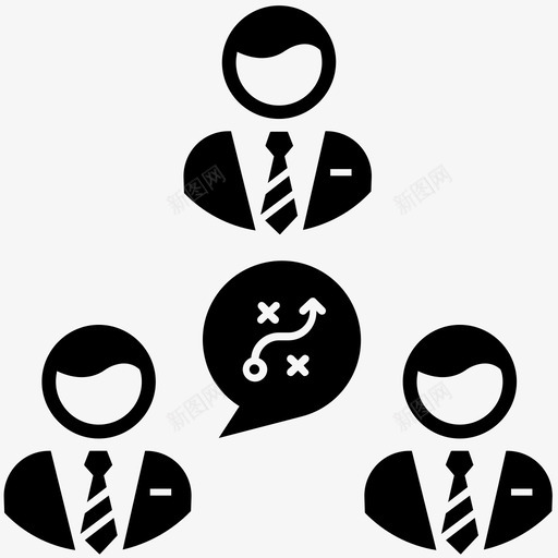 集团战略管理规划图标svg_新图网 https://ixintu.com 企业集团 管理 规划 集团战略 项目