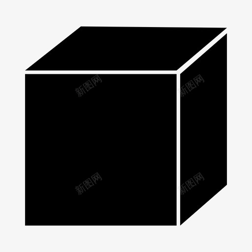 箱子货物送货图标svg_新图网 https://ixintu.com 电子商务 箱子 货物 这边朝上 送货 邮件