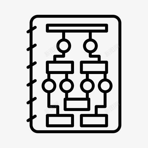 流程图业务策略工作流程图标svg_新图网 https://ixintu.com 业务策略 工作流程 流程图