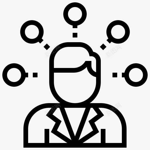 理念商业市场营销图标svg_新图网 https://ixintu.com 商业 商业战略 市场营销 思维 战略 理念
