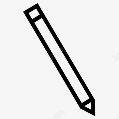 铅笔文案写作图标图标