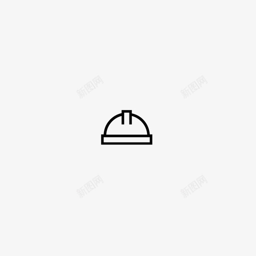安全帽结构安全图标svg_新图网 https://ixintu.com 安全 安全帽 平台系统图标 结构