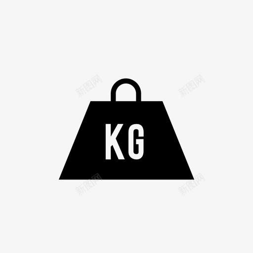 重量千克测量图标svg_新图网 https://ixintu.com 交货 千克 吨重 测量 物流 装运标志 重量 重量秤