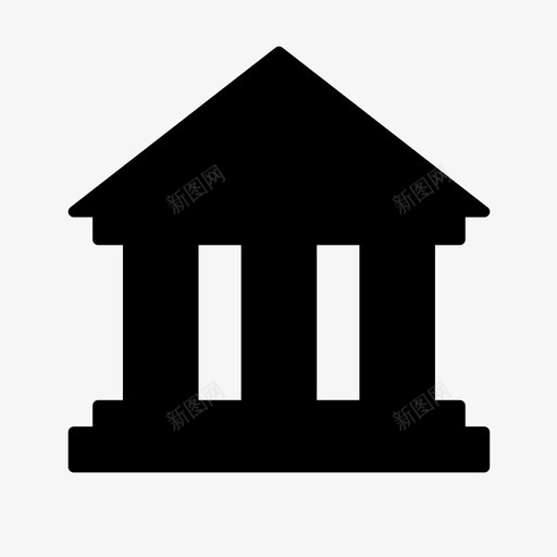 银行账户现金图标svg_新图网 https://ixintu.com 储蓄 收款 现金 账户 钱 银行
